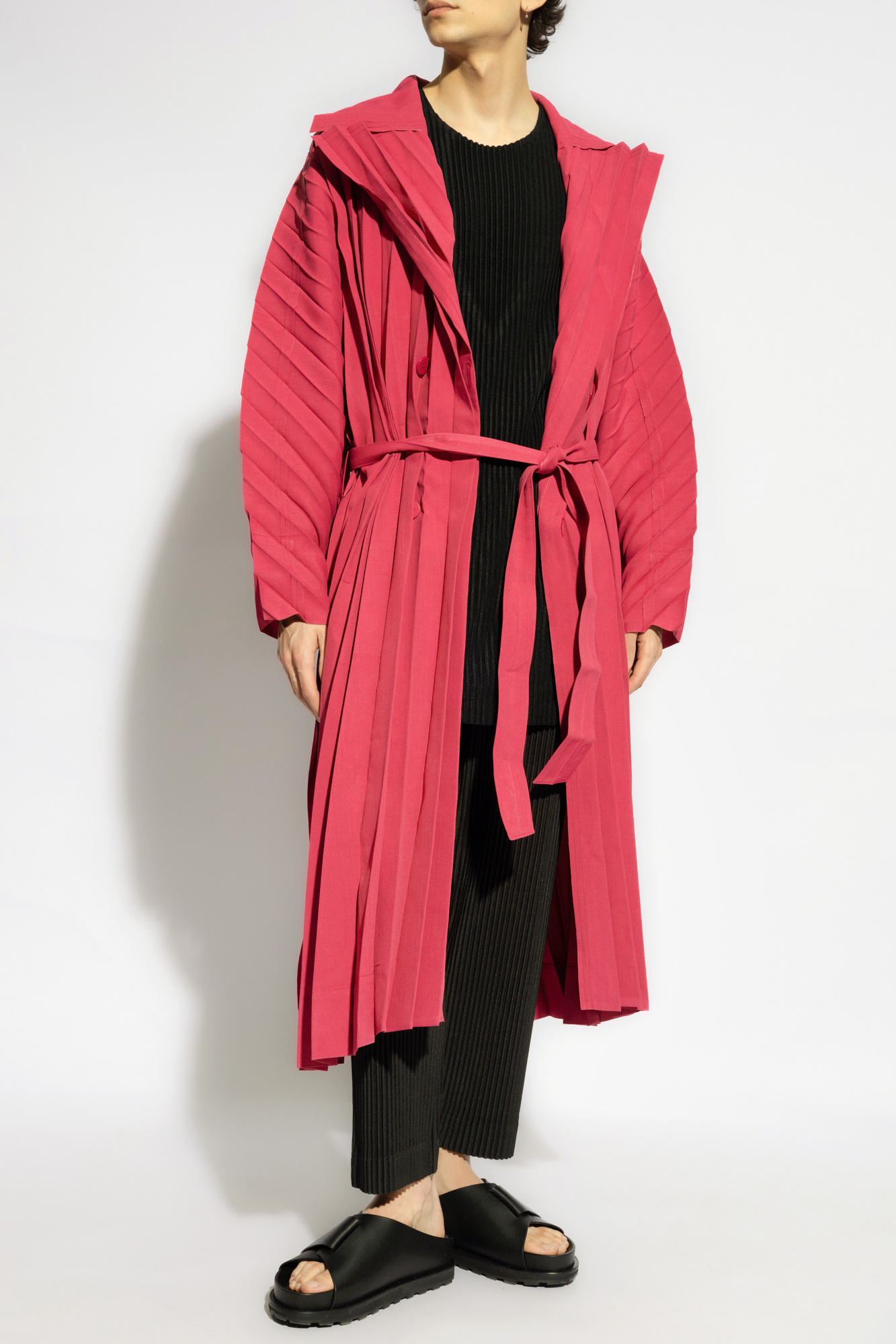 Wanko ISSEY MIYAKE HOMME PLISSÉ Czarny Plisowana bluza Homme Plissé Issey Miyake - Vitkac Polska